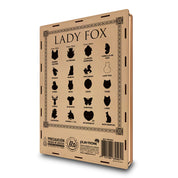 Rompecabeza de Madera Lady Fox figuras singulares Playmore