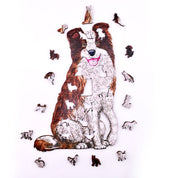 Rompecabeza de Madera Perrito Figuras singulares Playmore