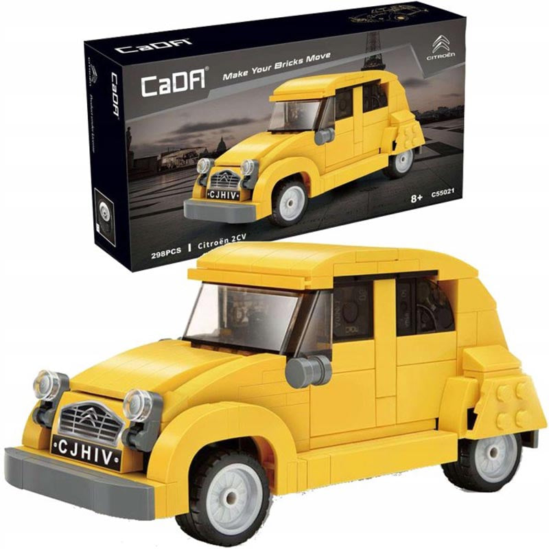 Citroneta Citroen 2CV Armable 298 Piezas Escala 1:24