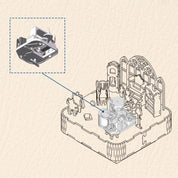 Caja musical Cat's Family Tonecheer