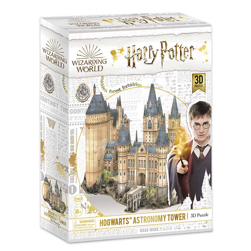 Harry Potter Astronomy Tower Rompecabezas 3D Cubicfun