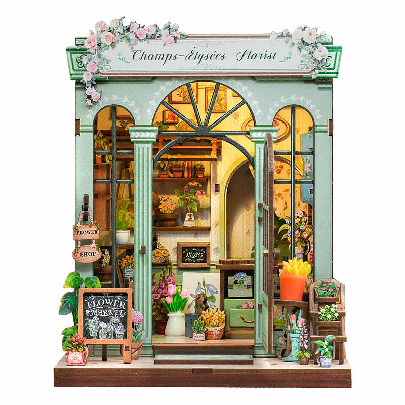 Champs Élysées Florist Booknook Cutebee