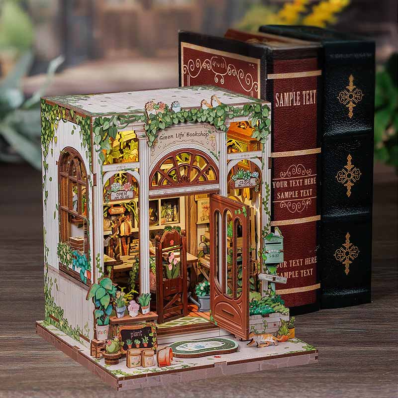 Green Life Bookshop Booknook Cutebee