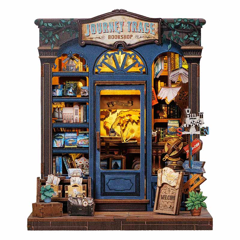 Journey Trace Bookshop Booknook Cutebee
