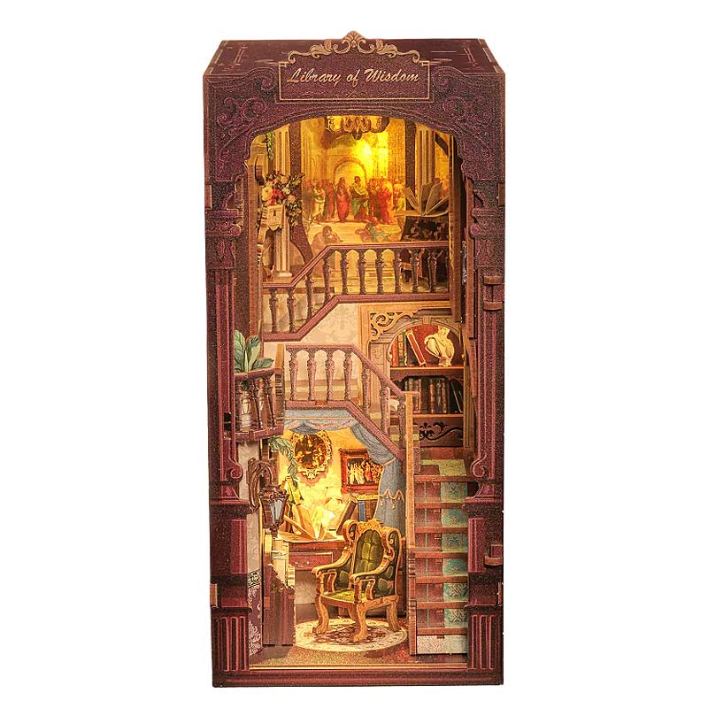 Library of Wisdom Booknook Cutebee