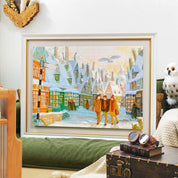 Rompecabezas Harry Potter Hogsmeade Bajo la Nieve 1000 pcs TOI