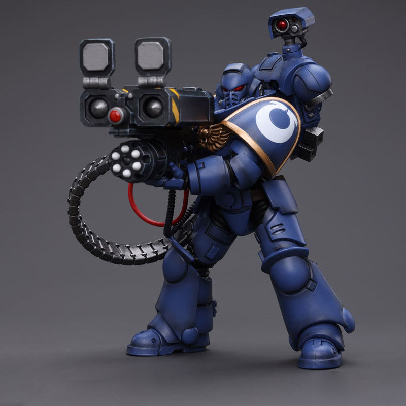 Ultramarines Desolation Marine with Castellan Launcher (Superkrak) Warhammer Joytoy