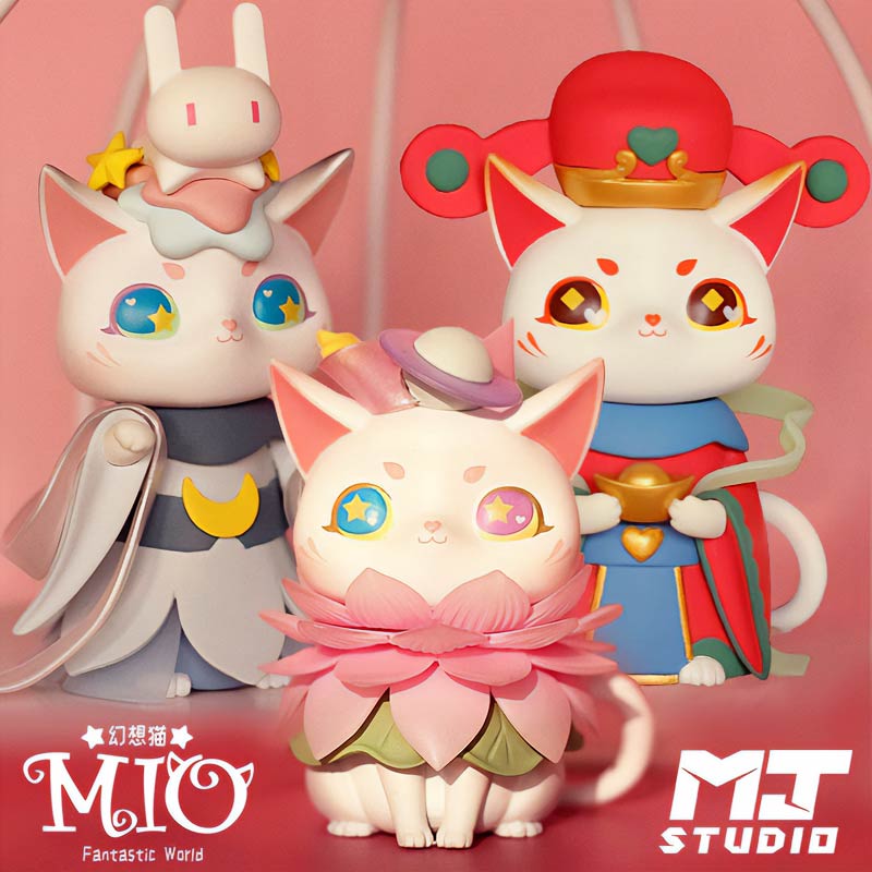 Figuras MIO Cat Fantastic world Blind Box Lucky Emma