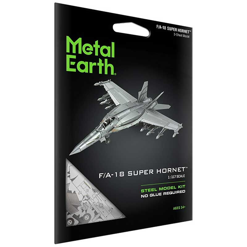Caza F/A 18 Super Hornet Metal Earth