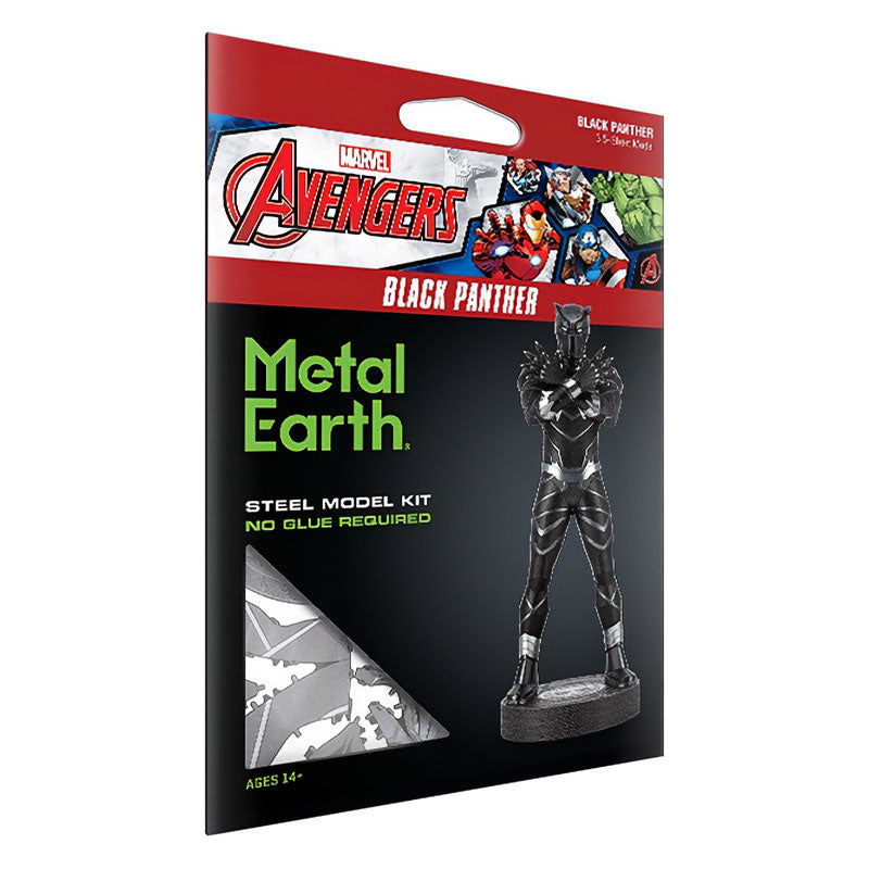 Marvel Black Panther Pantera Negra Metal Earth