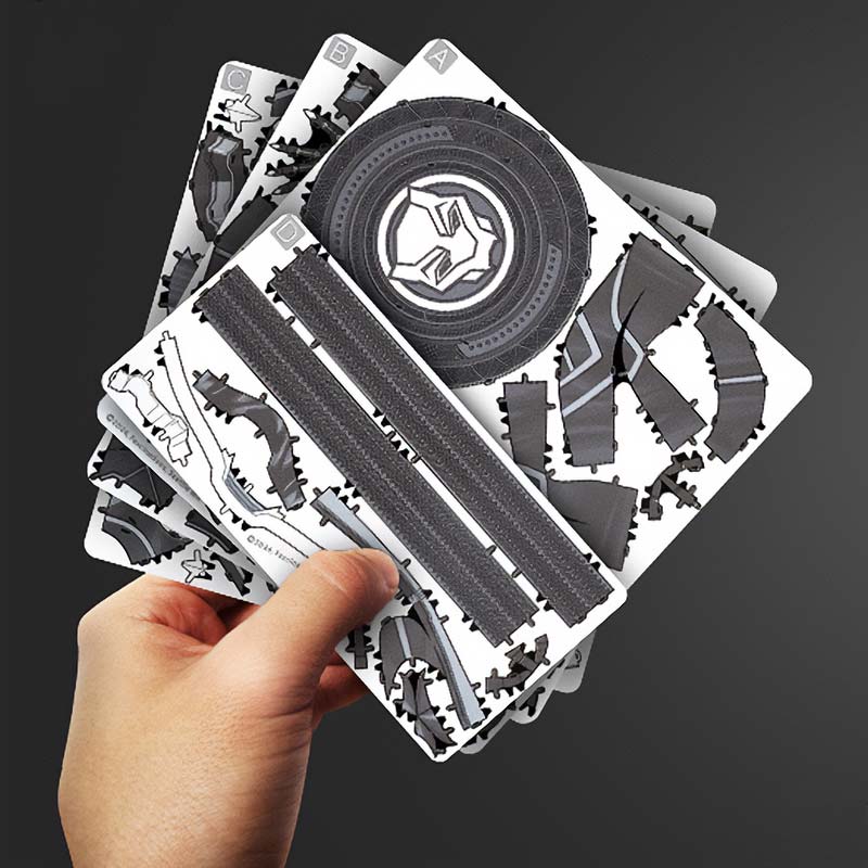 Marvel Black Panther Pantera Negra Metal Earth