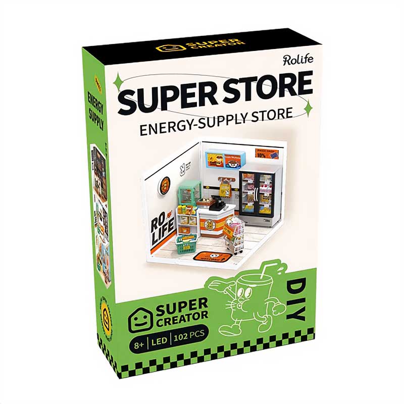 Super Creator Minimarket Store Rolife