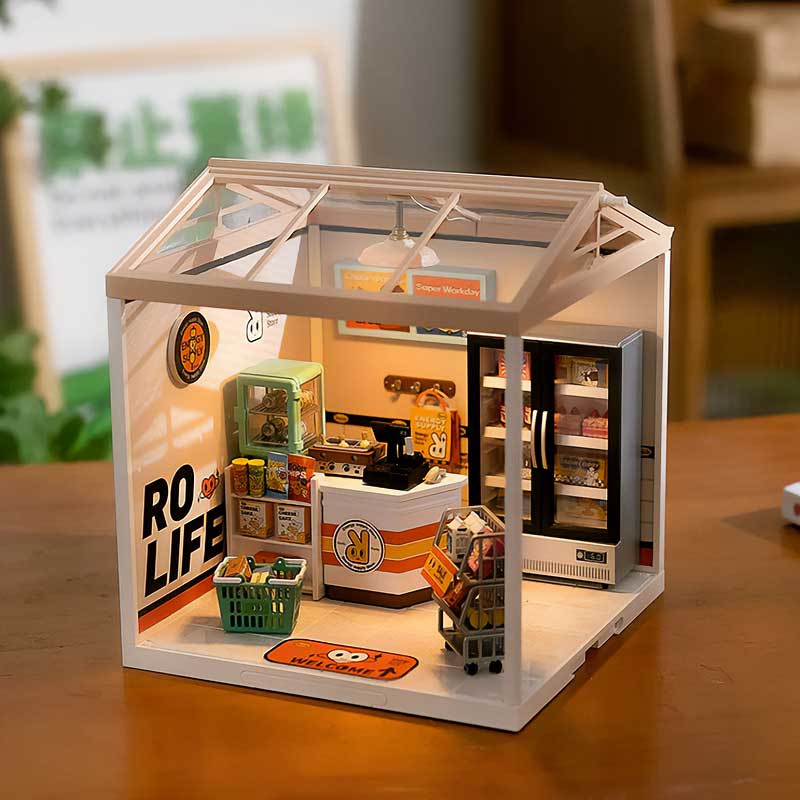 Super Creator Minimarket Store Rolife