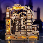 Carrera de Bolitas Marble Travel London Rokr