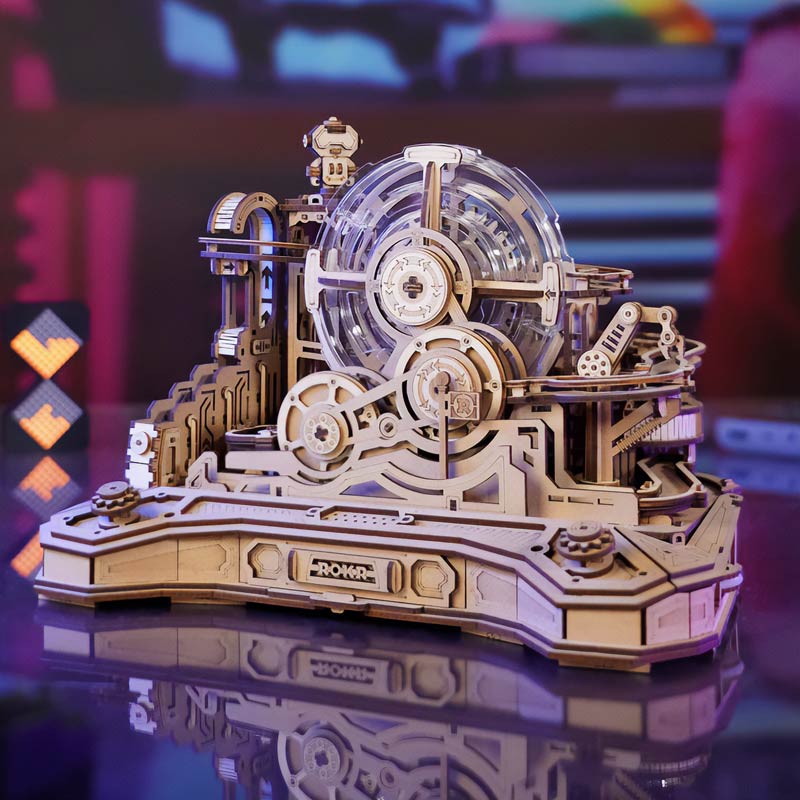 Carrera de Bolitas Gearball Scramble Rokr