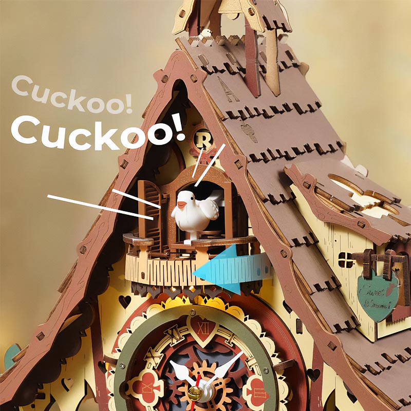 Reloj Cuckoo clock Robotime