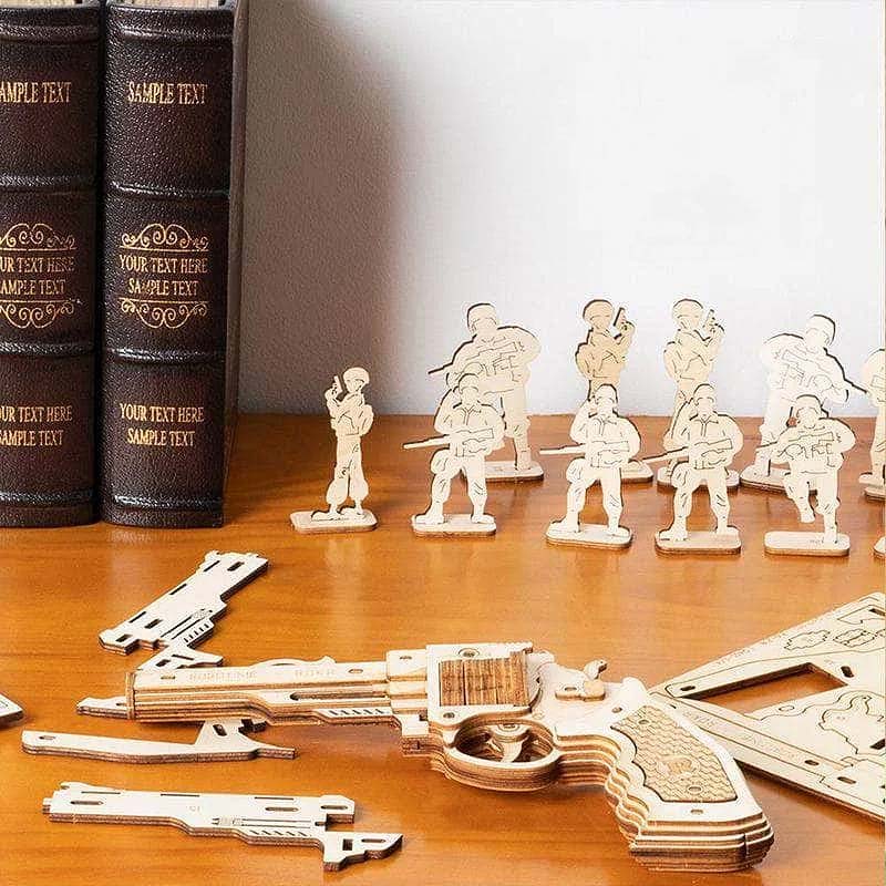 Revolver de Madera Corsac M60 Armable