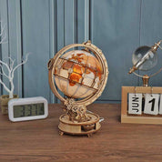 Globo Terráqueo Luminoso Armable Puzzle 3D
