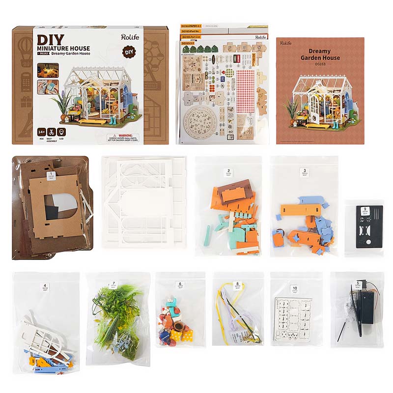 Miniatura Dreamy Garden House Rolife