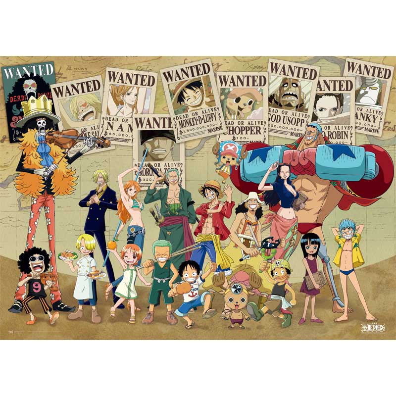 Rompecabezas One Piece Pasado y Presente 1000pcs TOI