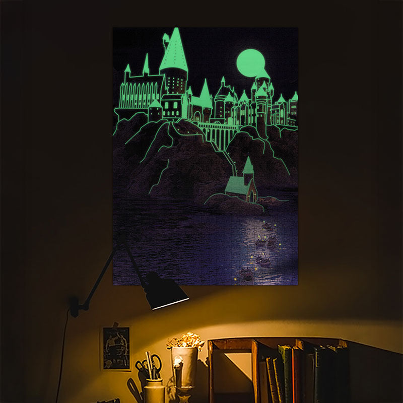 Rompecabezas Harry Potter Hogwarts Noche Estrellada 1000 pcs TOI