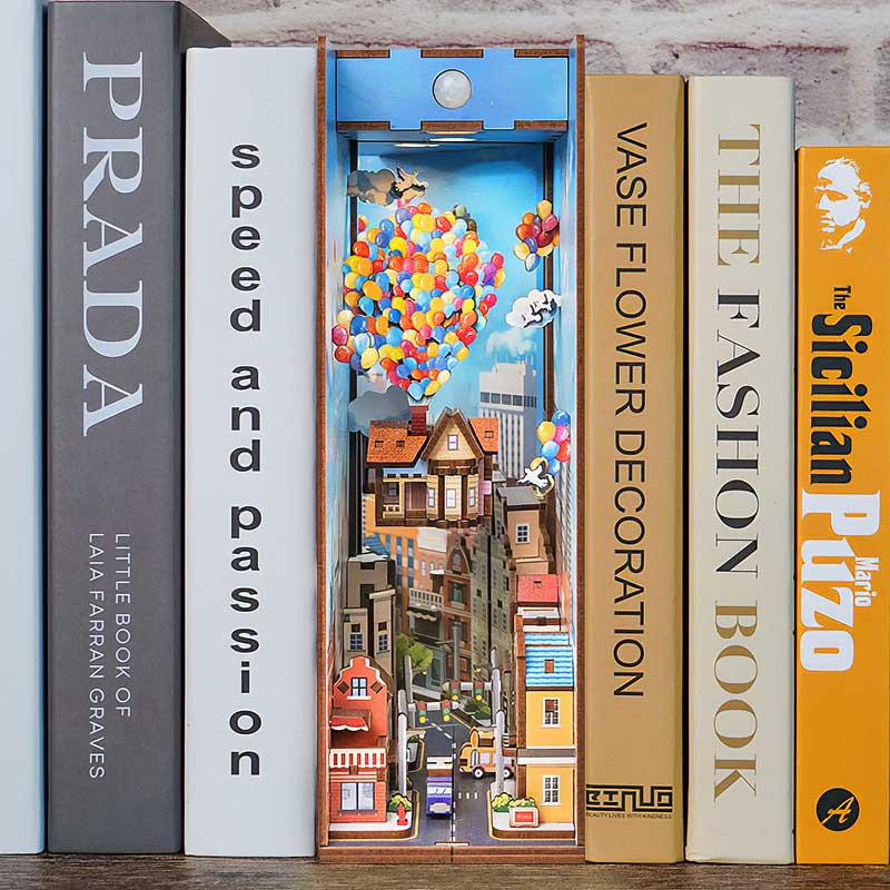Travel Wind UP Booknook Tonecheer