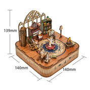 Caja musical Cat's Family Tonecheer