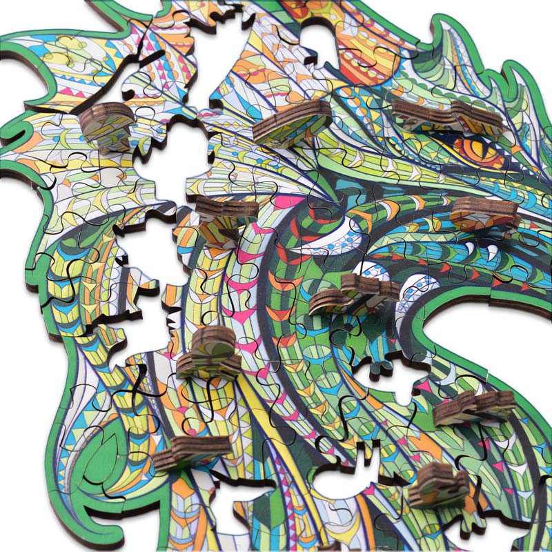 Rompecabeza de Madera Dragon Playmore