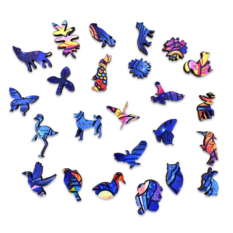 Rompecabeza de Madera Mariposa Playmore