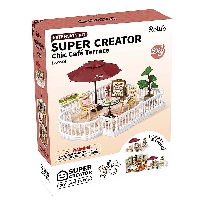 Super Creator Chic Cafe Terrace Rolife