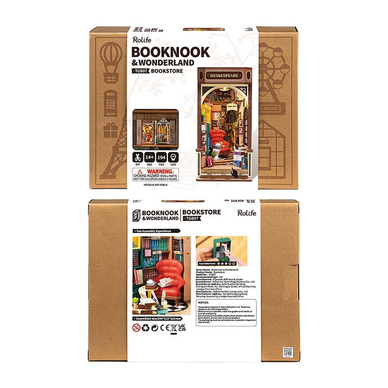 Book Nook Bookstore Librería Shakespeare