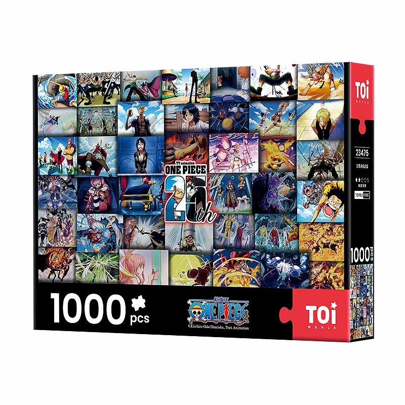 Rompecabezas One Piece Aniversario 25th 1000 Piezas TOI – Playmore