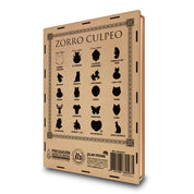 Rompecabeza de Madera Zorro Culpeo Diseño Chileno Playmore