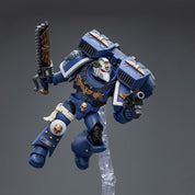 Ultramarines Vanguard Veteran with Chainsword and Bolt Pistol Warhammer Joytoy