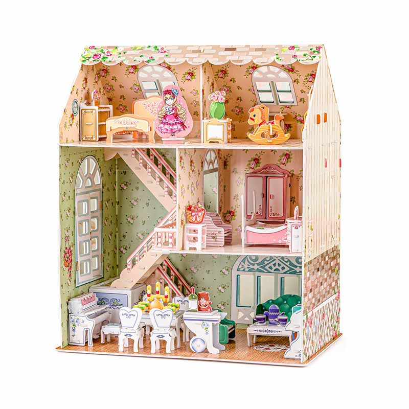 Dreamy Dollhouse Casa de Munecas Rompecabezas 3D Cubicfun