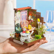 Miniatura Fiesta de té Fancy Tea Yard Rolife