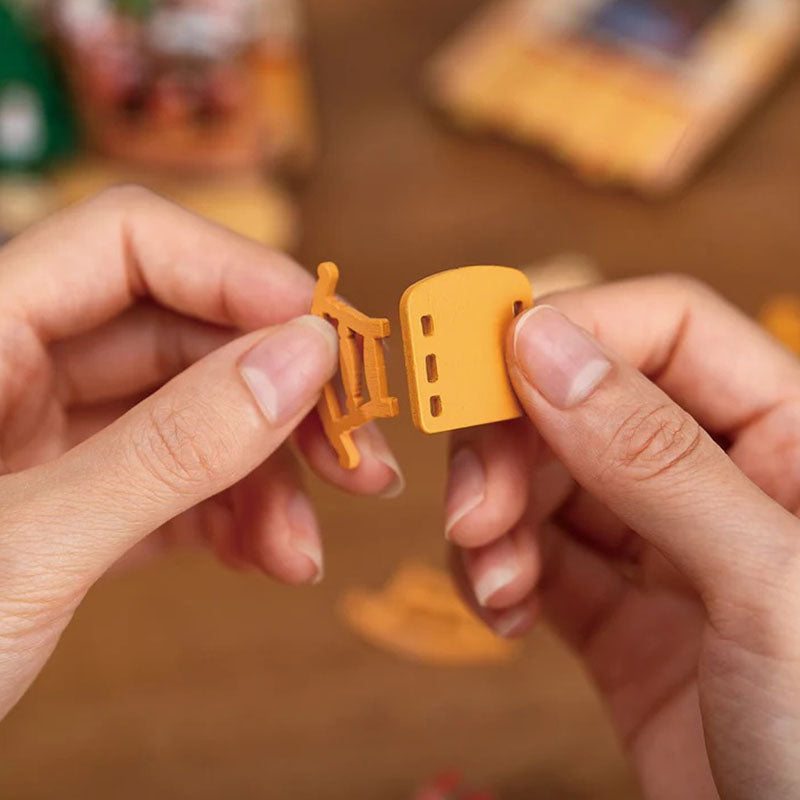 Christmas Fireplace miniatura Rolife