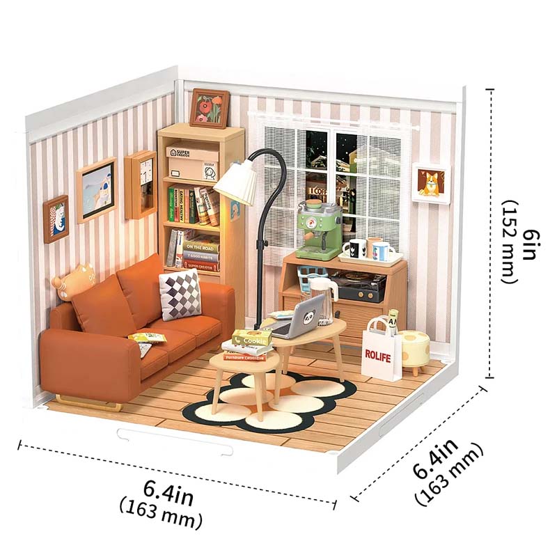 Super Creator Cozy Living Lounge Rolife