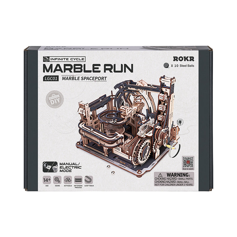 Carrera de Bolitas Marble Spaceport Rokr