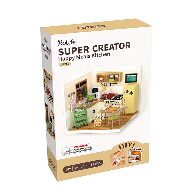 Cocina Miniatura Happy Meals Kitchen Super Creator DW008