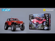Jeep Off Road 4x4 Radio Control LED Armable 1941 Piezas CaDA