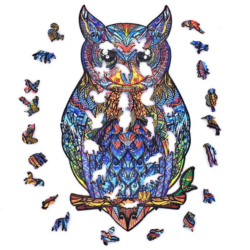 Rompecabeza de Madera Buho Playmore