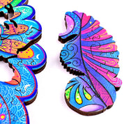 Rompecabeza de Madera Caballo de Mar Playmore