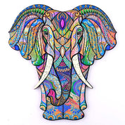 Rompecabeza de Madera Elefante Playmore