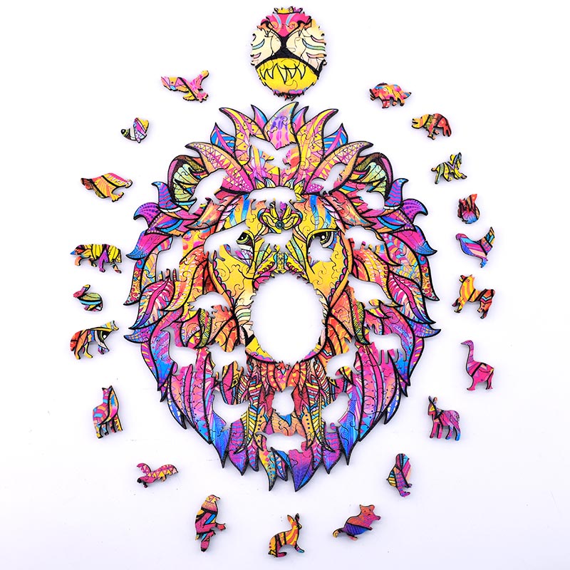 Rompecabeza de Madera Leon  Playmore