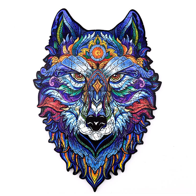 Rompecabeza de Madera Lobo Playmore