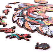 Rompecabeza de Madera Tigre Tamaño XL - Playmore