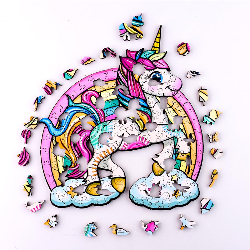 Rompecabeza de Madera Unicornio - Playmore