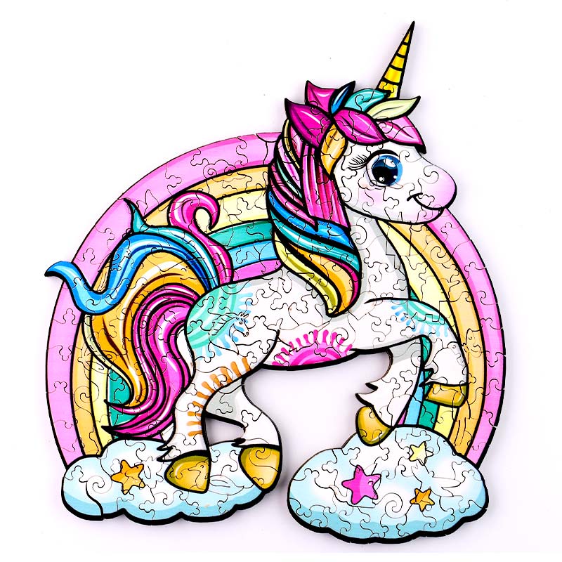 Rompecabeza de Madera Unicornio - Playmore