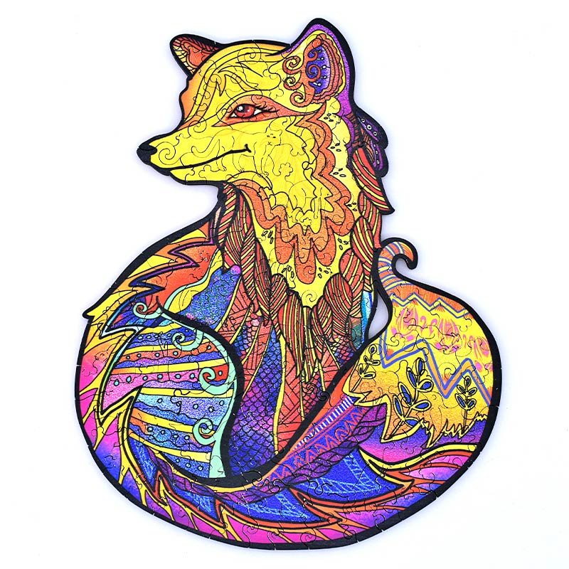 Rompecabeza de Madera Zorro Playmore